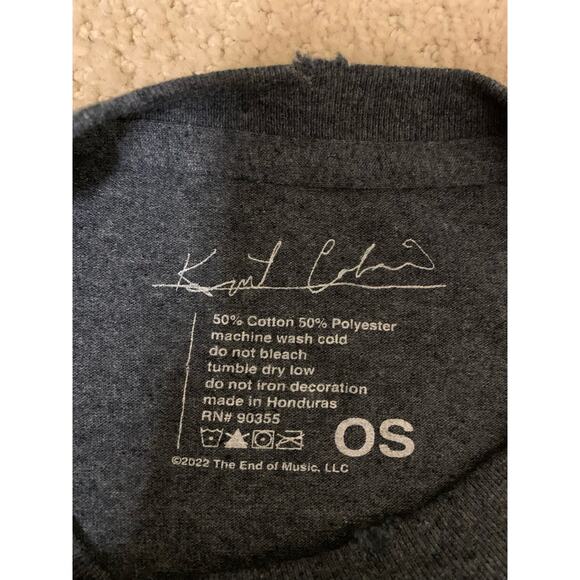 NWOT Buckle Kurt Cobain Grey Tee - Picture 3 of 3